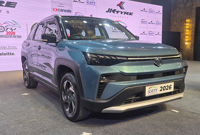 ICOTY 2026 Winner Maruti Suzuki Victoris