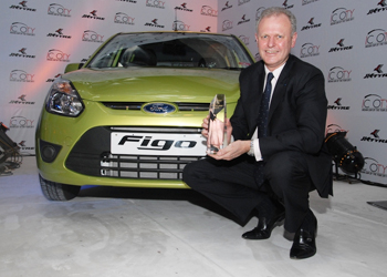 Ford Figo wins the 2011 Indian Car of the Year Award by ICOTY