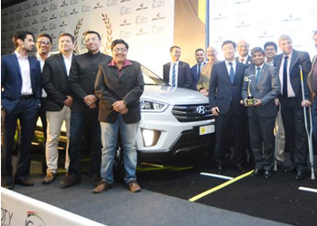 Hyundai Creta wins the 2016 Indian Car of the Year Award by ICOTY