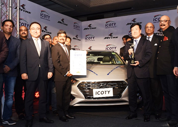 Hyundai Verna wins the 2018 Indian Car of the Year Award by ICOTY