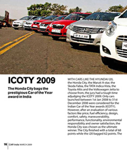 icoty 2009