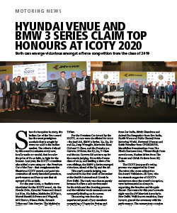 icoty imoty Motoring World 2019